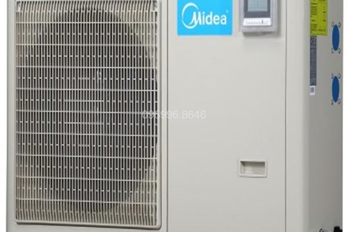 Máy bơm nhiệt heat pump Midea cho bể bơi. Hotline 096996.8646